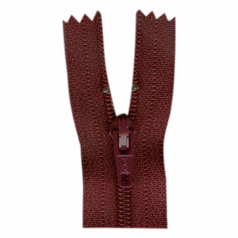 COSTUMAKERS General Purpose Closed End Zipper 18cm (7") - Bordeaux - 1700
