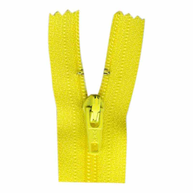 COSTUMAKERS General Purpose Closed End Zipper 23cm (9") - Lemon Yellow - 1700