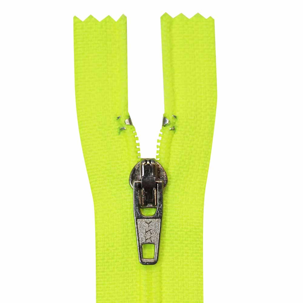 COSTUMAKERS General Purpose Closed-End Zipper 18 cm (7 in) Lemon Yellow
