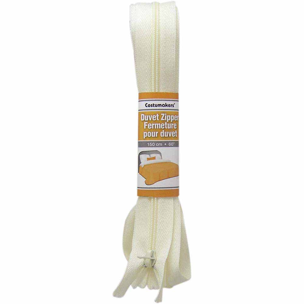 COSTUMAKERS Duvet Closed End Zipper 150cm (60") - Ivory - 1702