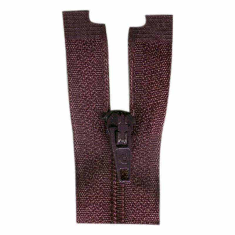 COSTUMAKERS General Purpose One Way Separating Zipper – 23 cm (9") – Egg Plant – 1703