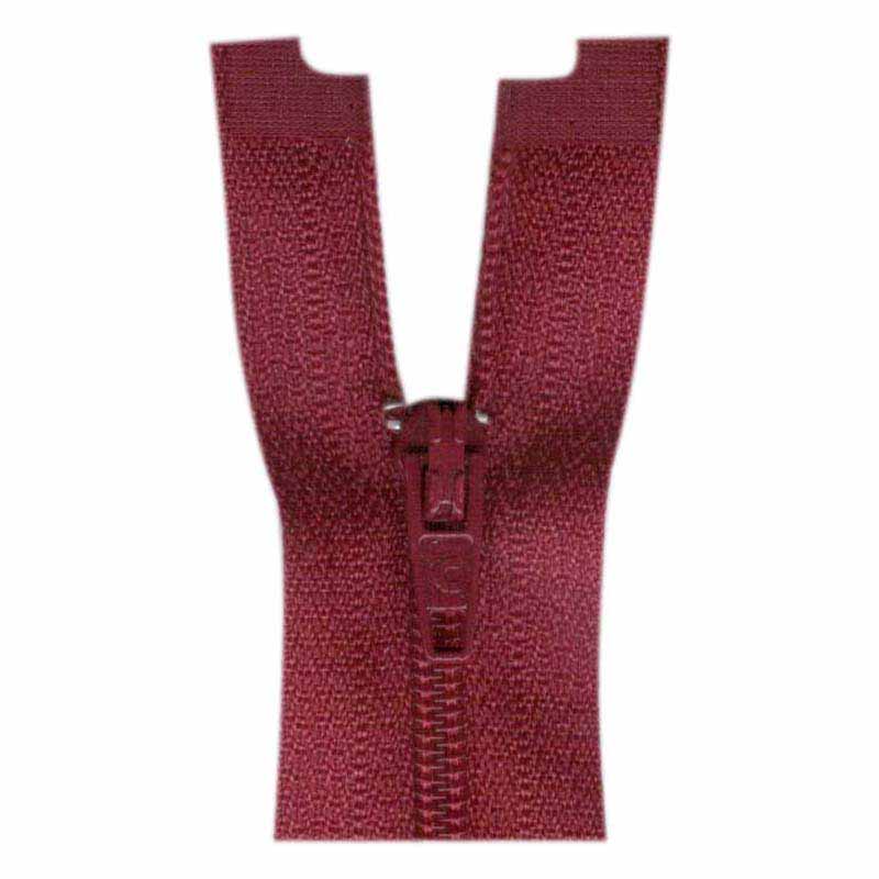 COSTUMAKERS General Purpose One Way Separating Zipper 35cm (14") - Bordeaux - 1703