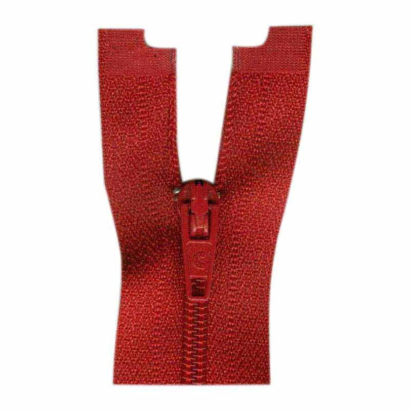 COSTUMAKERS General Purpose One Way Separating Zipper 50cm (20") - Hot Red - 1703