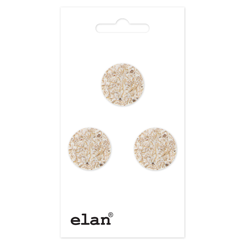 ELAN Shank Button - 15mm (5/8 in.) - 3pcs