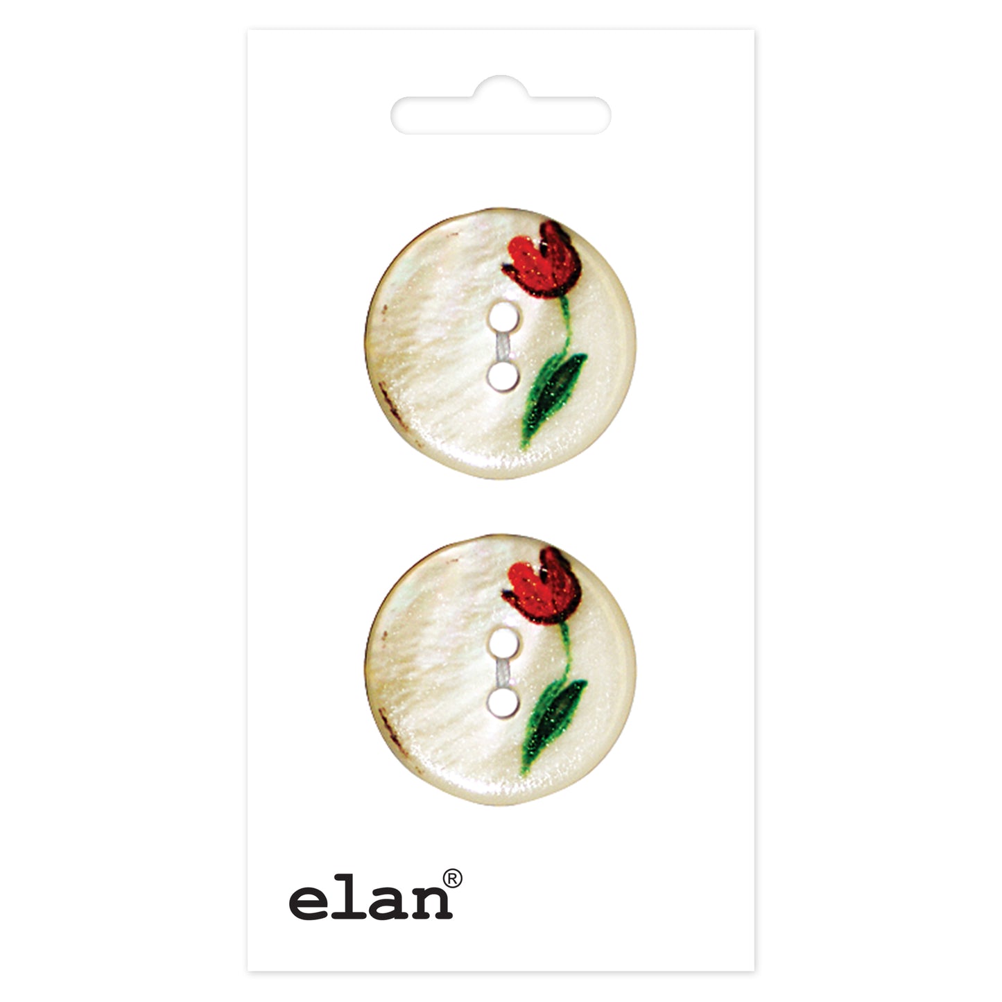 ELAN Sew-through 2-hole Button 23 mm (7/8 In) 2 Count