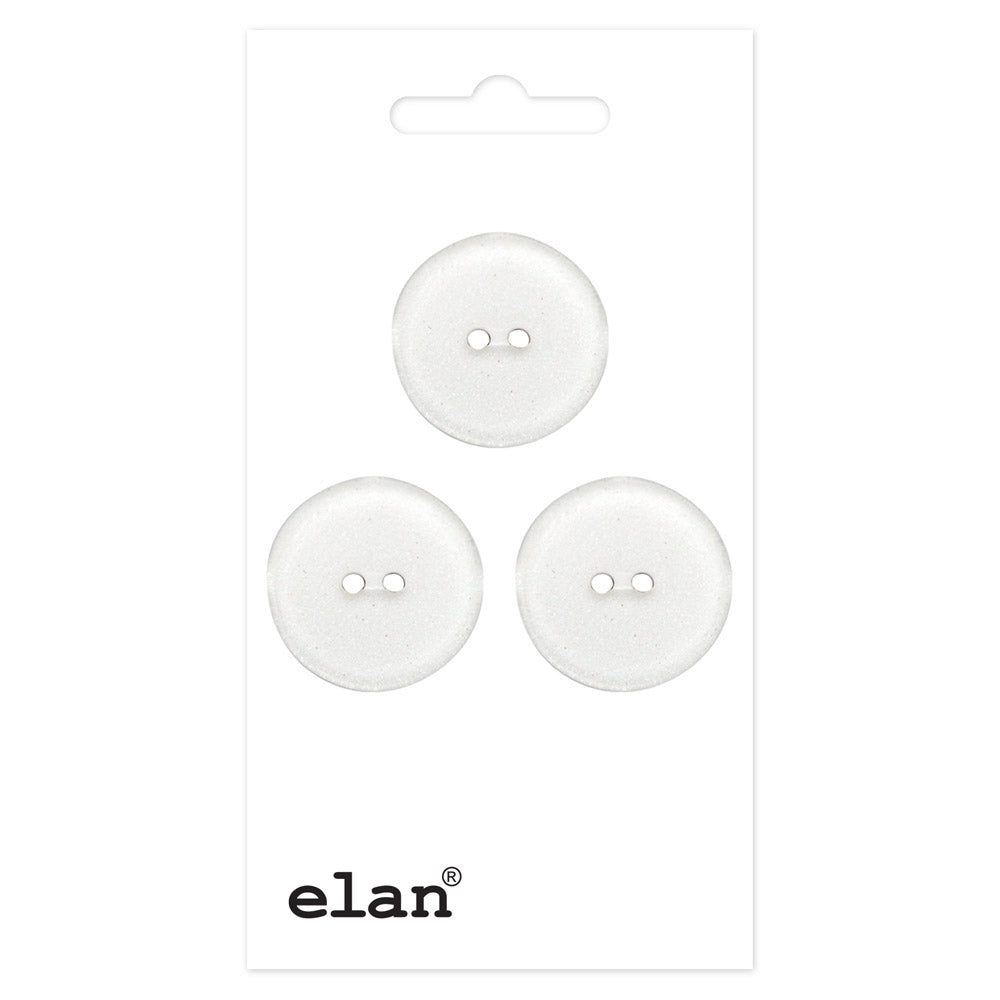 ELAN 2 Hole Button – 18 mm (3/4″) – 3 Count