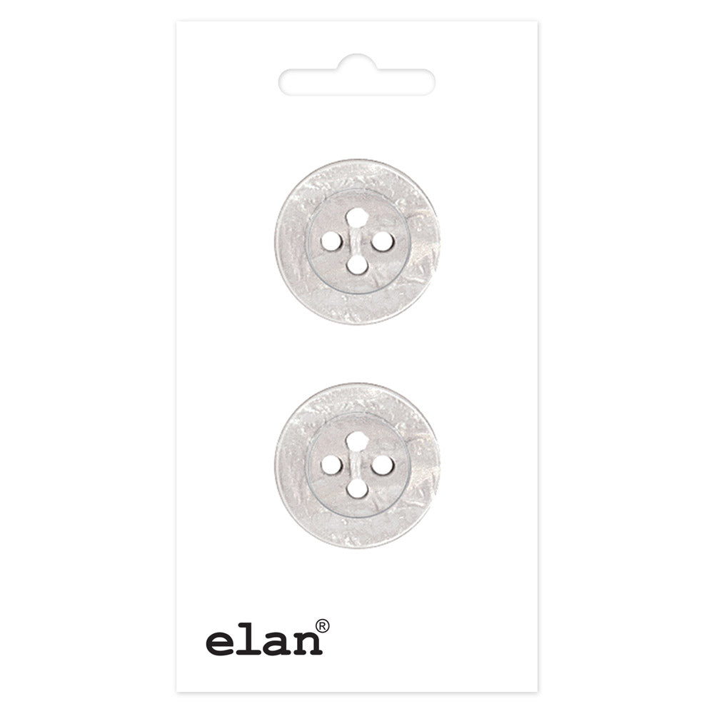 ELAN 4-Hole Button – 20mm (3/4") – 2 Count