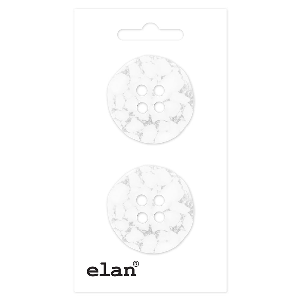 ELAN 2 Hole Button - 25mm (1 in.) - 2pcs