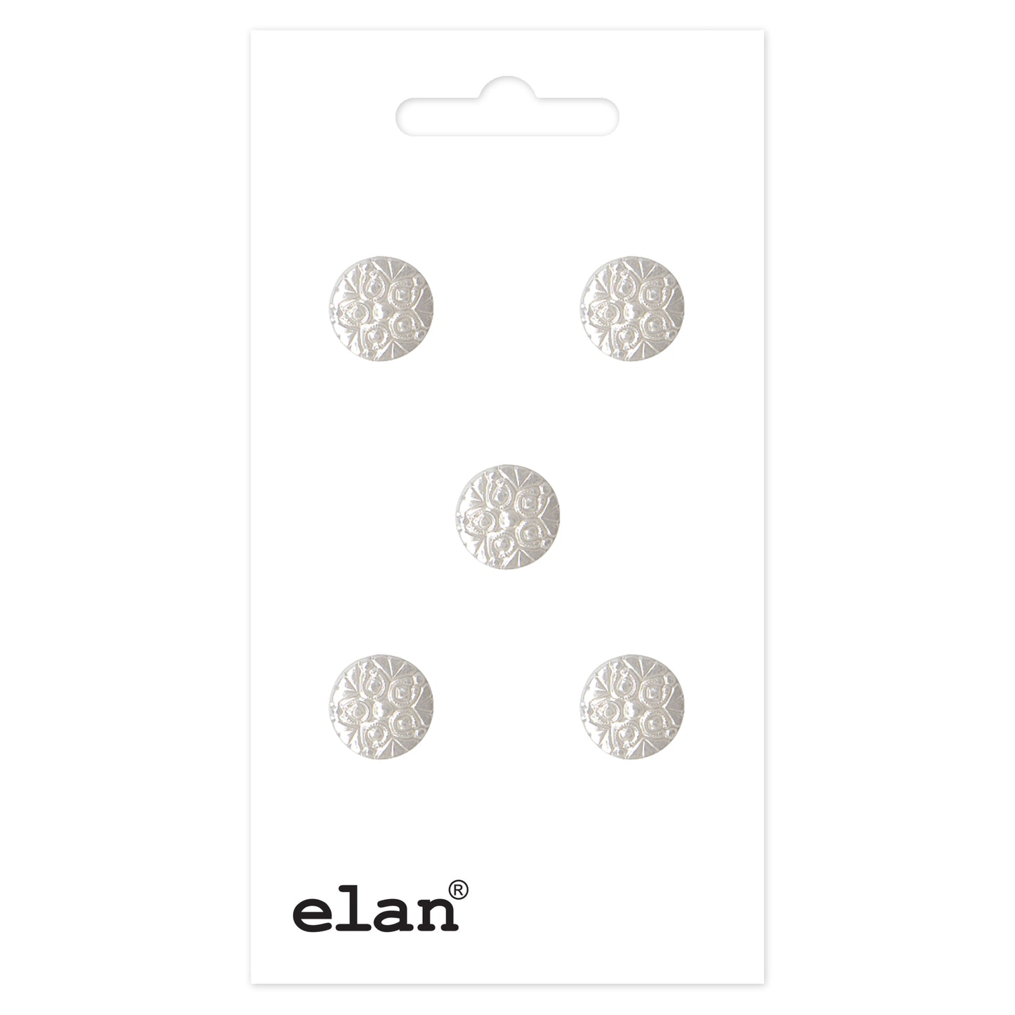 ELAN Shank Button - 9mm (3/8) - 5 count