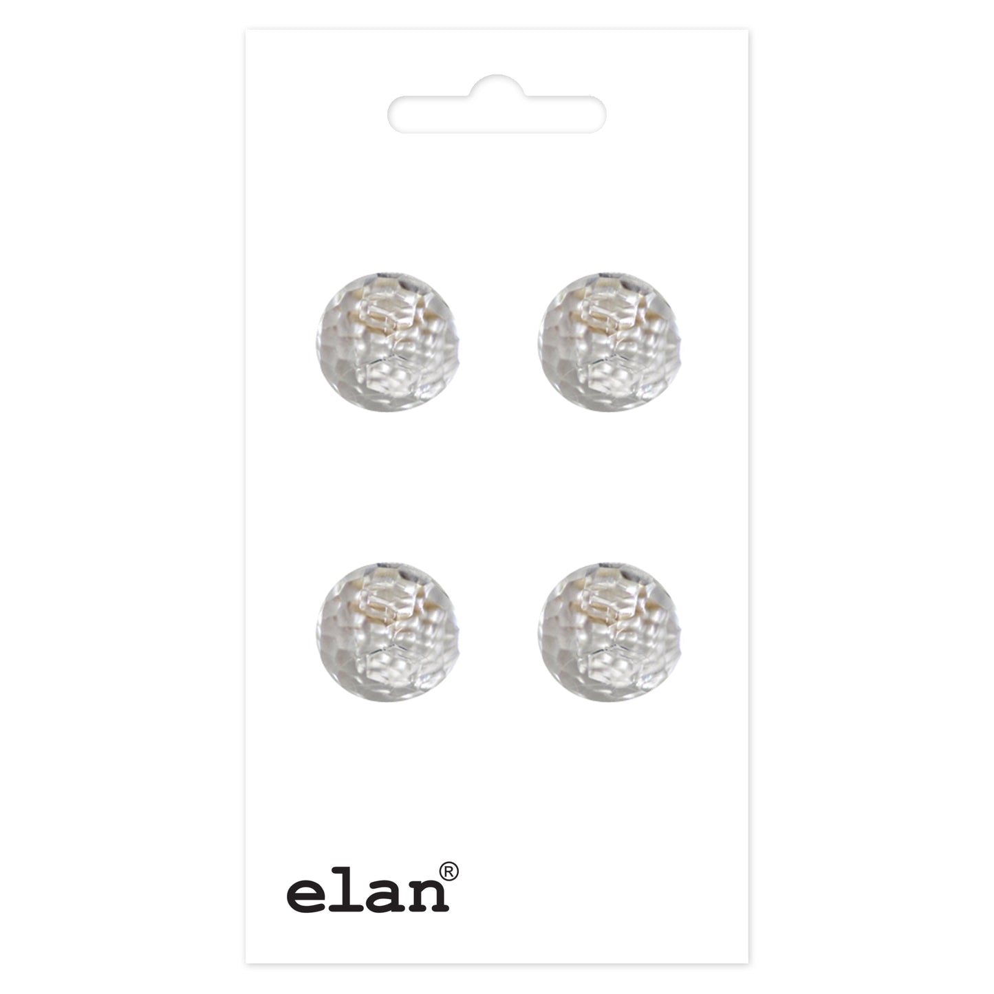 ELAN Shank Button - 13mm (1/2) - 4 count