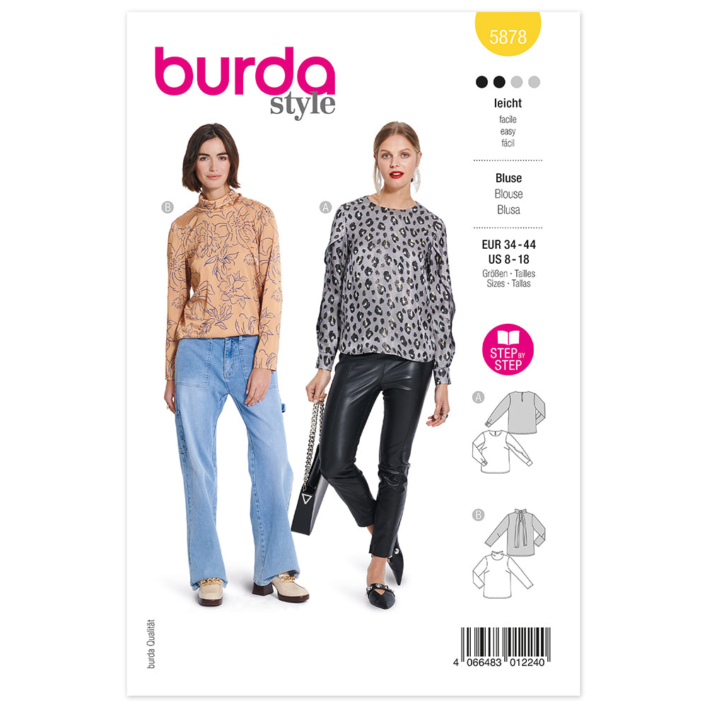 Burda - 5878 Blouse