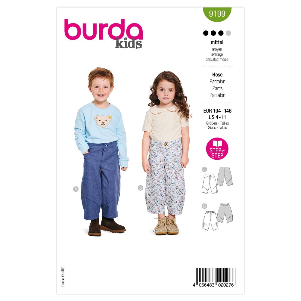 BURDA 9199 Bloomers