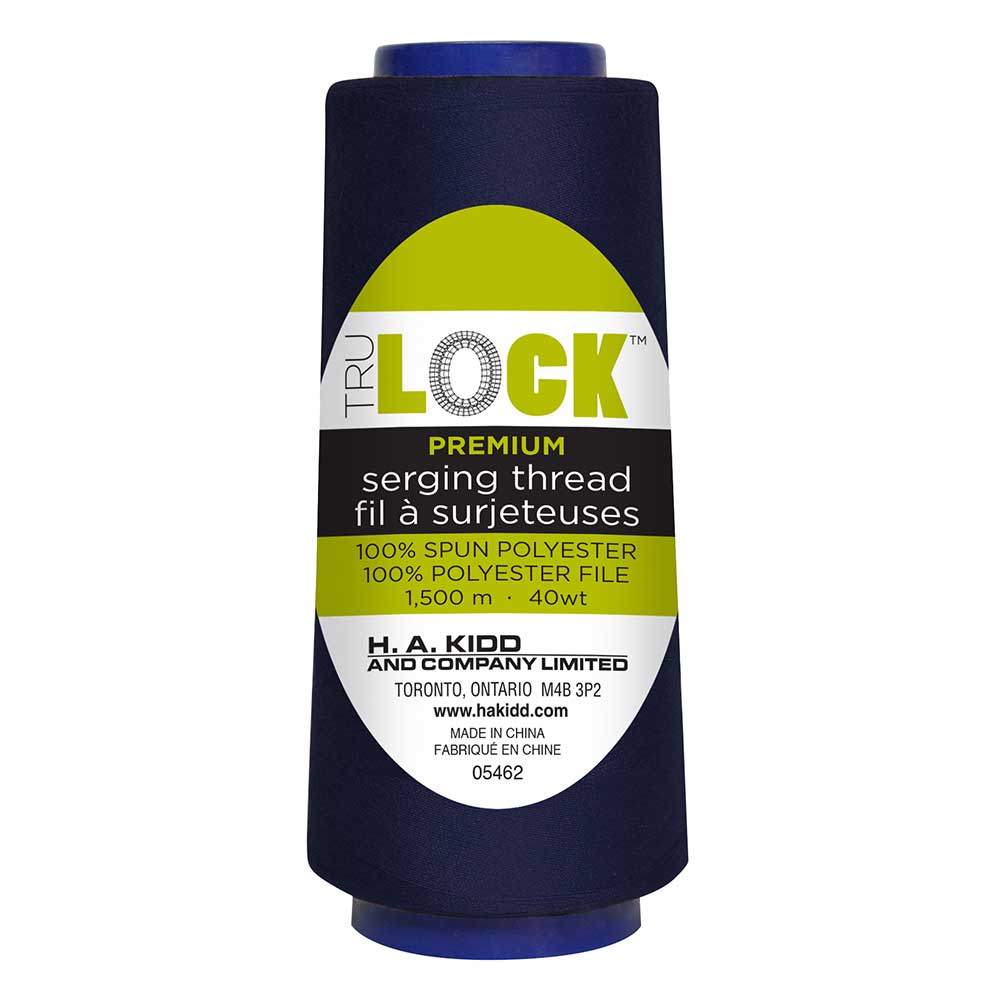 TRULOCK Premium Serging Thread – 1500 m – Navy