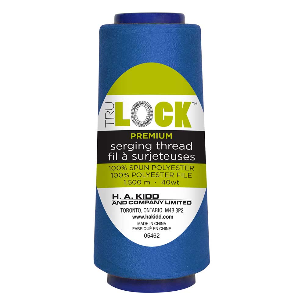 TRULOCK Premium Serging Thread – 1500 m – Blue