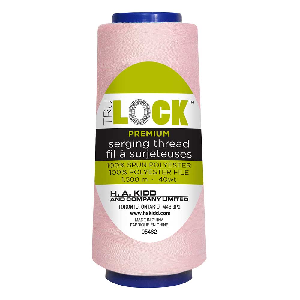TRULOCK Premium Serging Thread – 1500 m – Pink