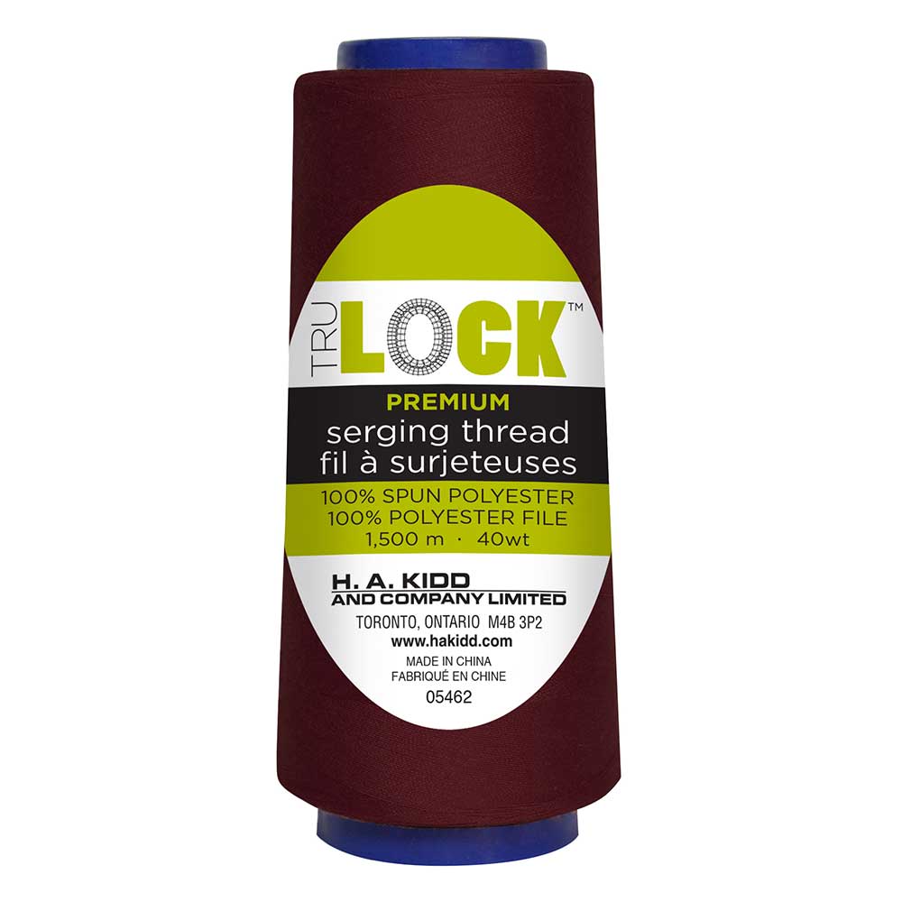 TRULOCK Premium Serging Thread – 1500 m – Burgundy