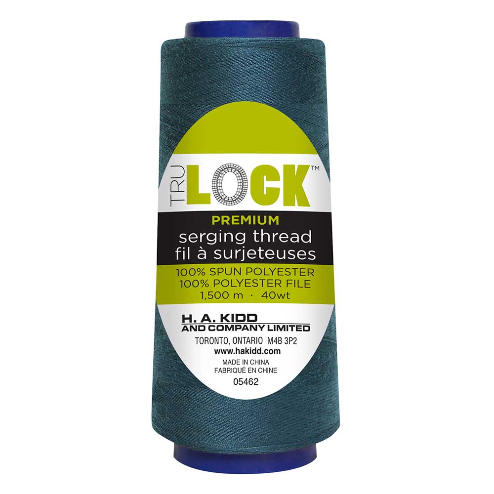 TRULOCK Premium Serging Thread – 1500 m – Deep Teal
