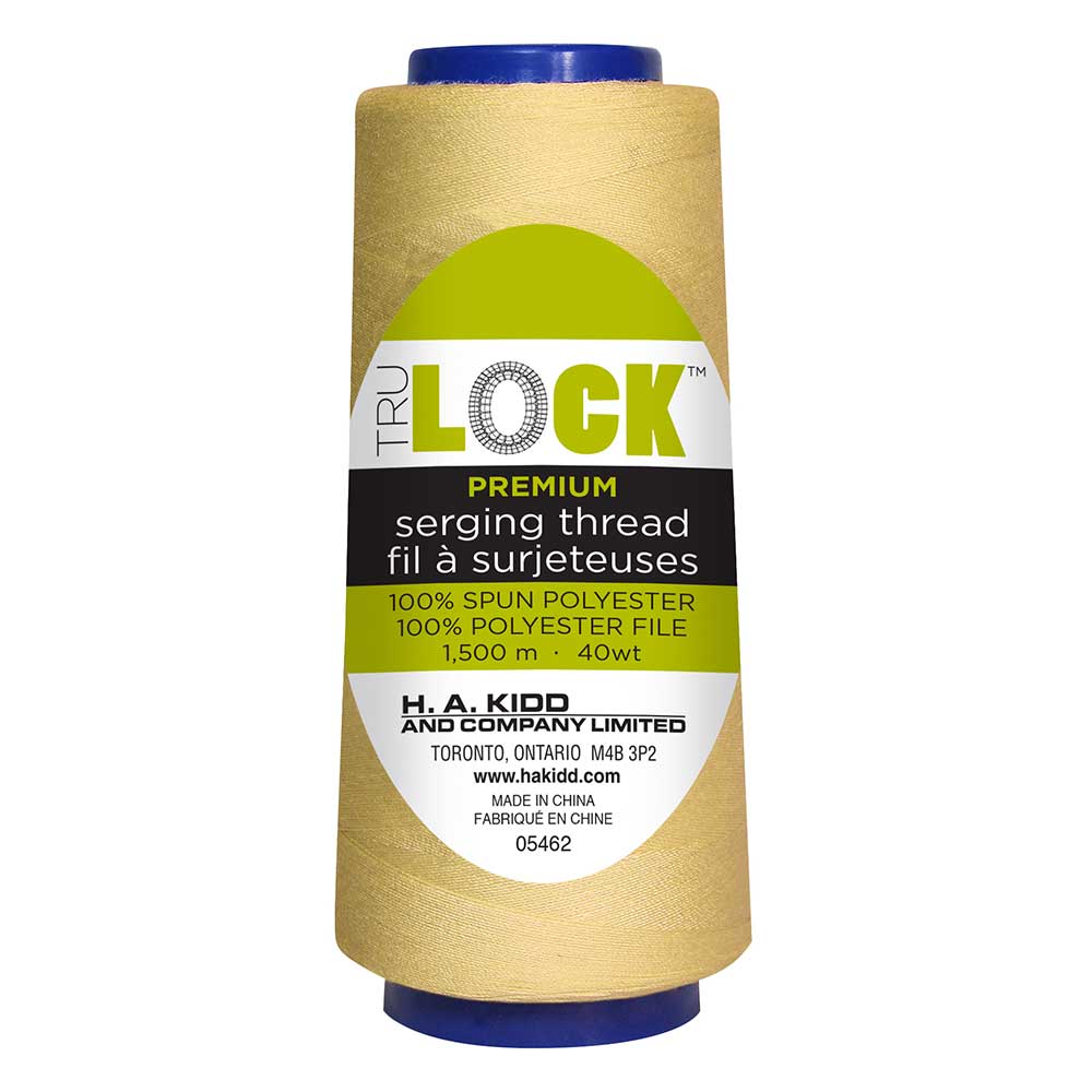 TRULOCK Premium Serging Thread – 1500 m – Gold