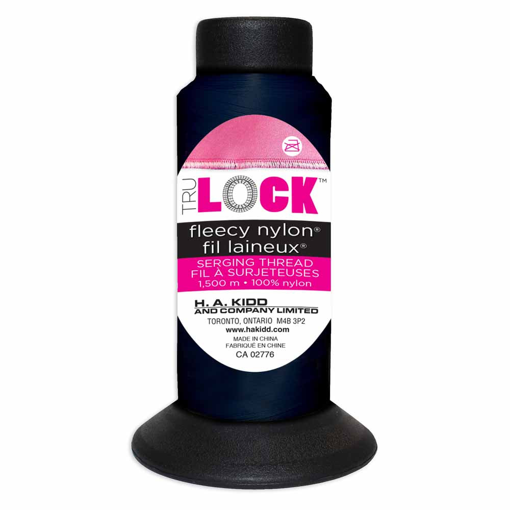 TRULOCK Fleecy Nylon Serging Thread – 1500 m – Navy