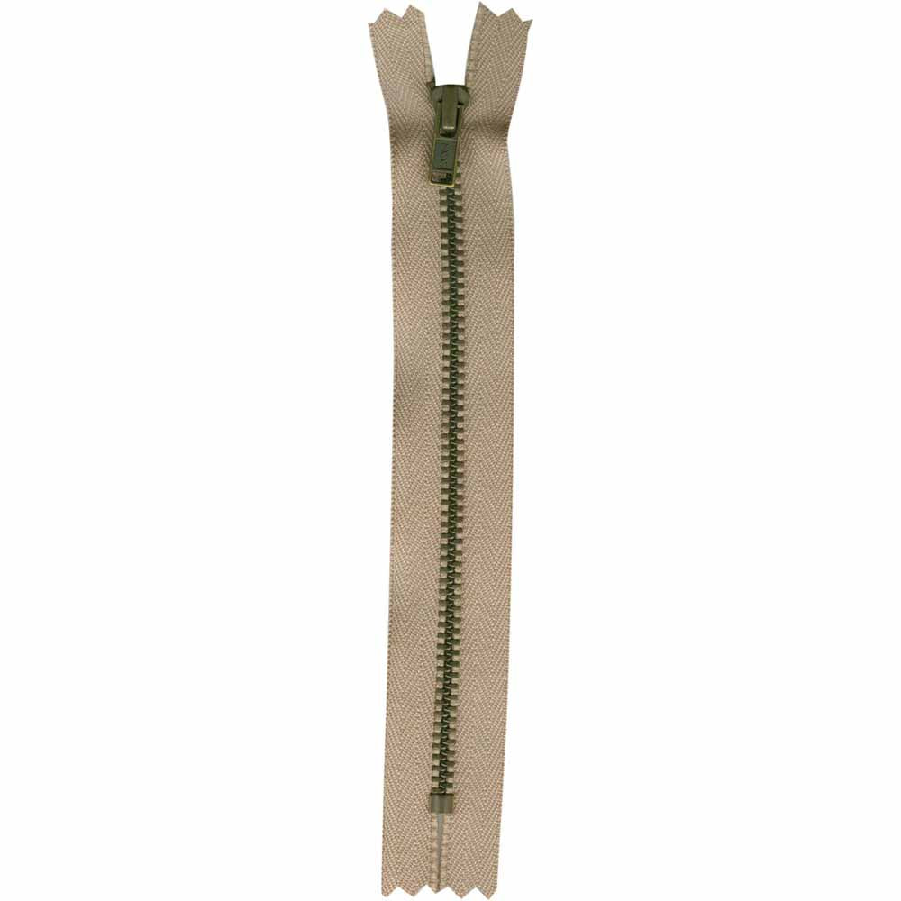 COSTUMAKERS Denim Closed End Zipper 18cm (7") - Light Beige - 1710