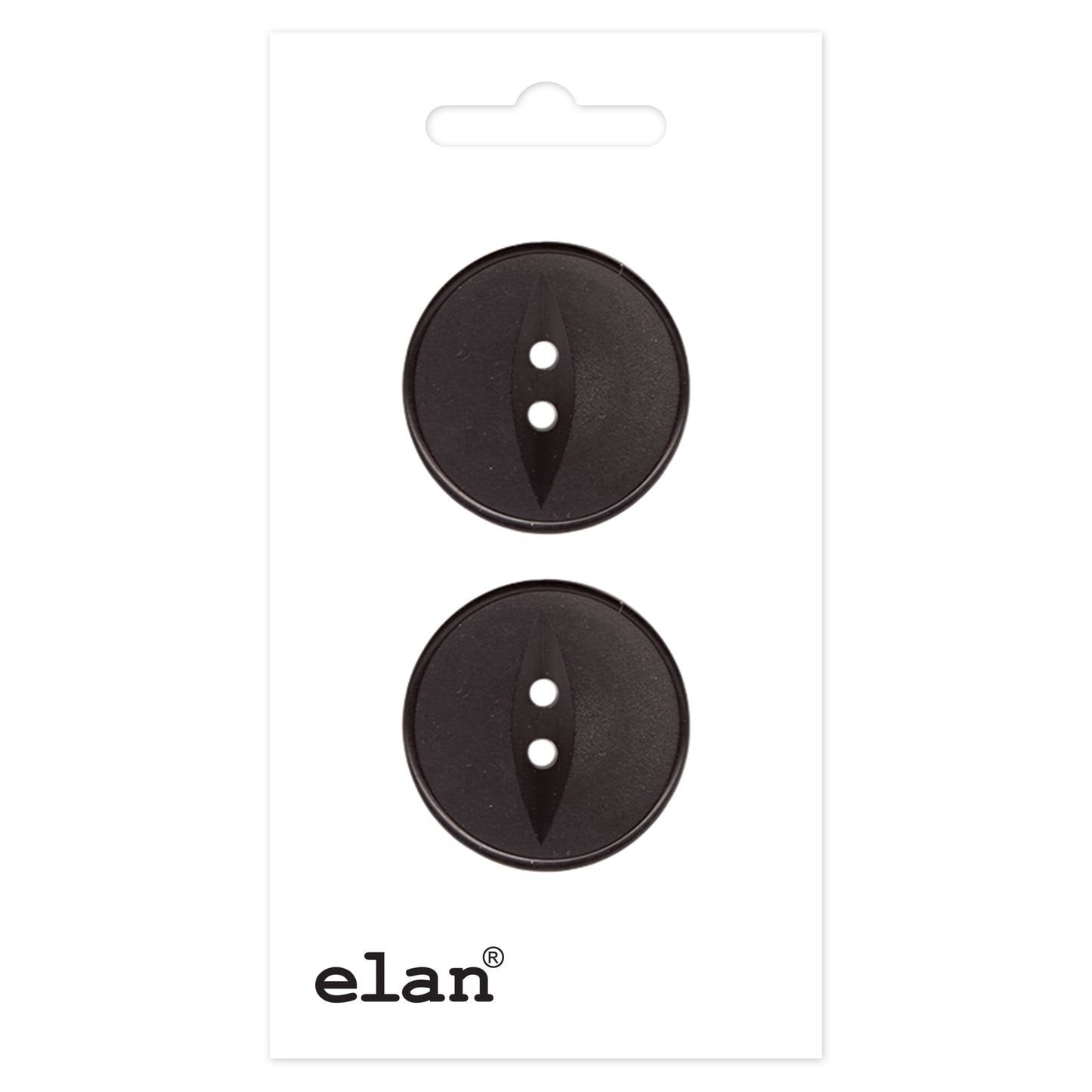 ELAN 2 Hole Button - 23mm (7/8) - 2 count