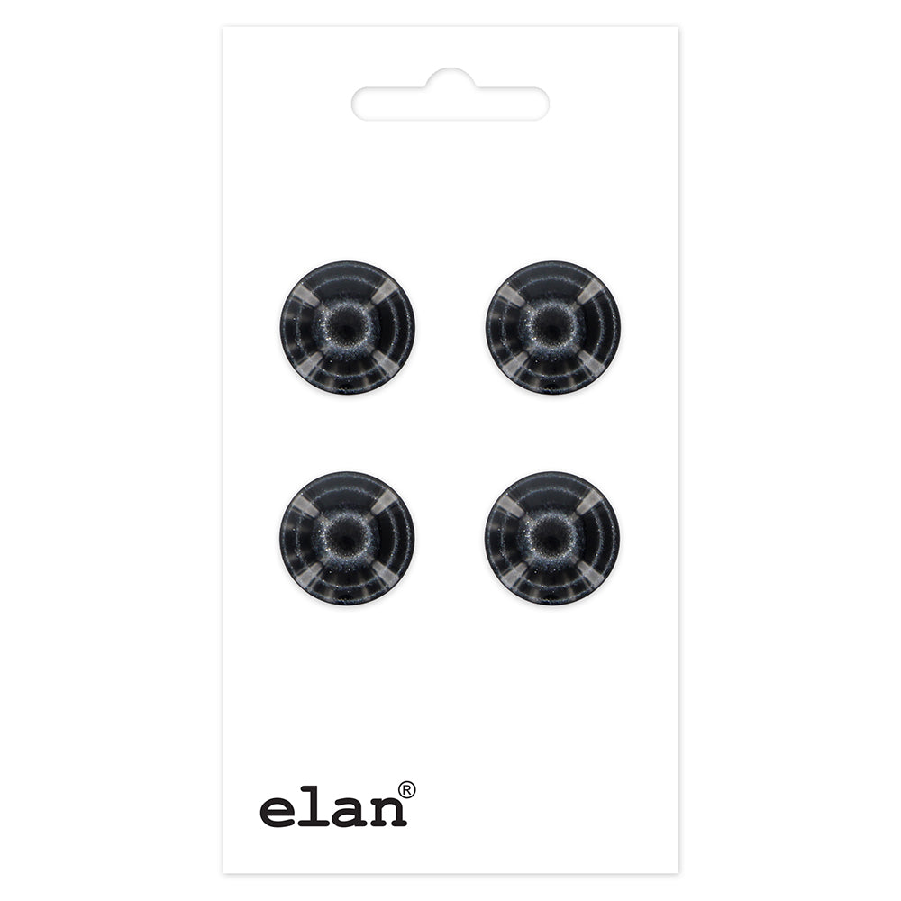 ELAN Shank Button - 13mm (1/2inch) - 6 count