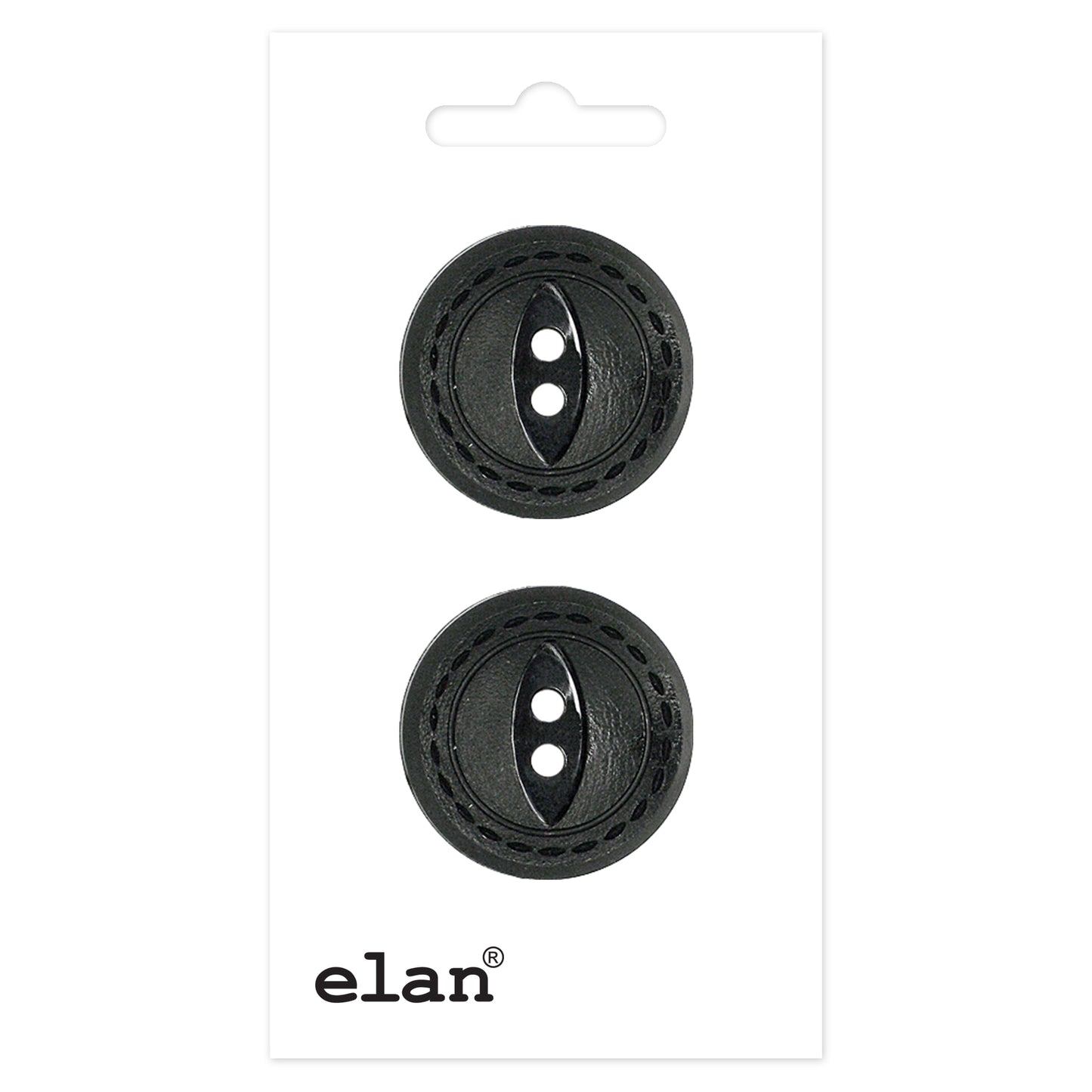 ELAN 2 Hole Button - 23mm (7/8) - 2 count