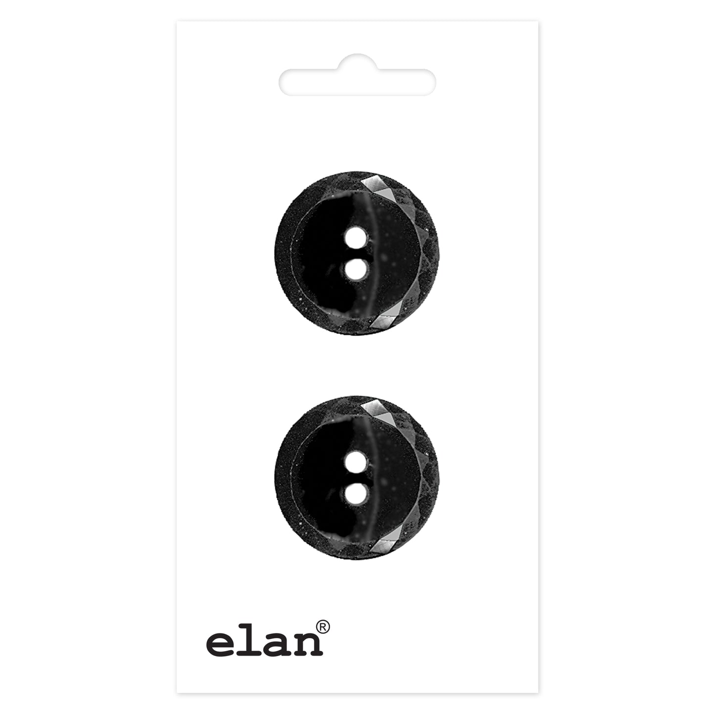 ELAN 2 Hole Button - 20mm (3/4) - 2 count