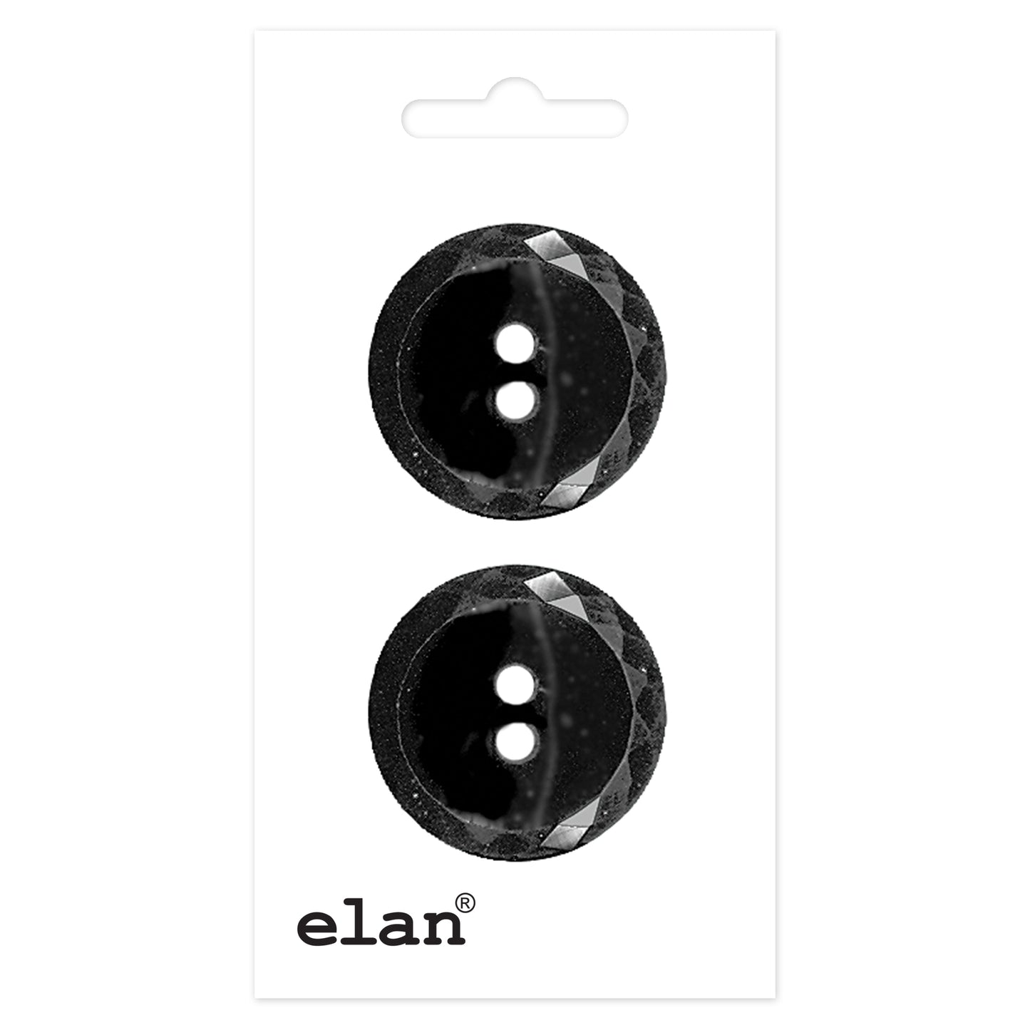 ELAN 2-Hole Button 25 mm (1 in) 2-Count