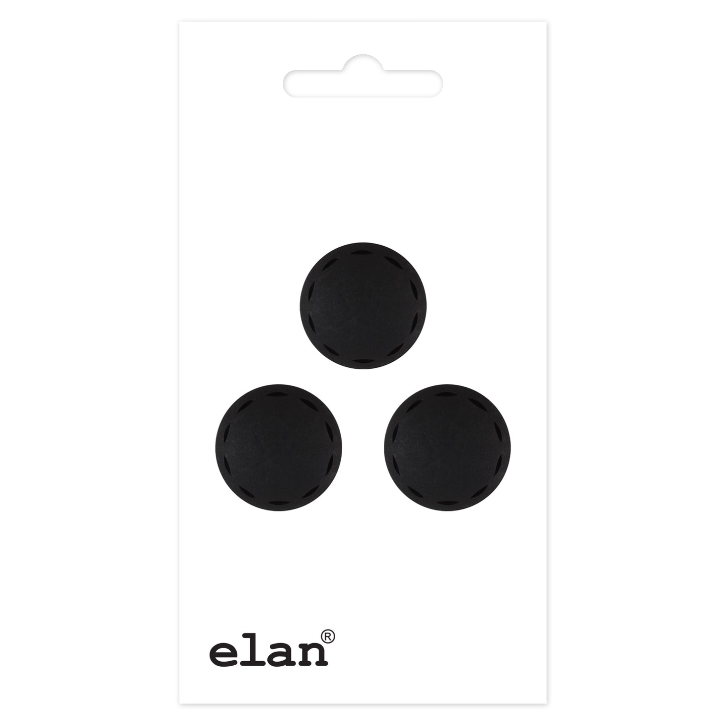 ELAN Shank Button - 15mm (5/8) - 3 count