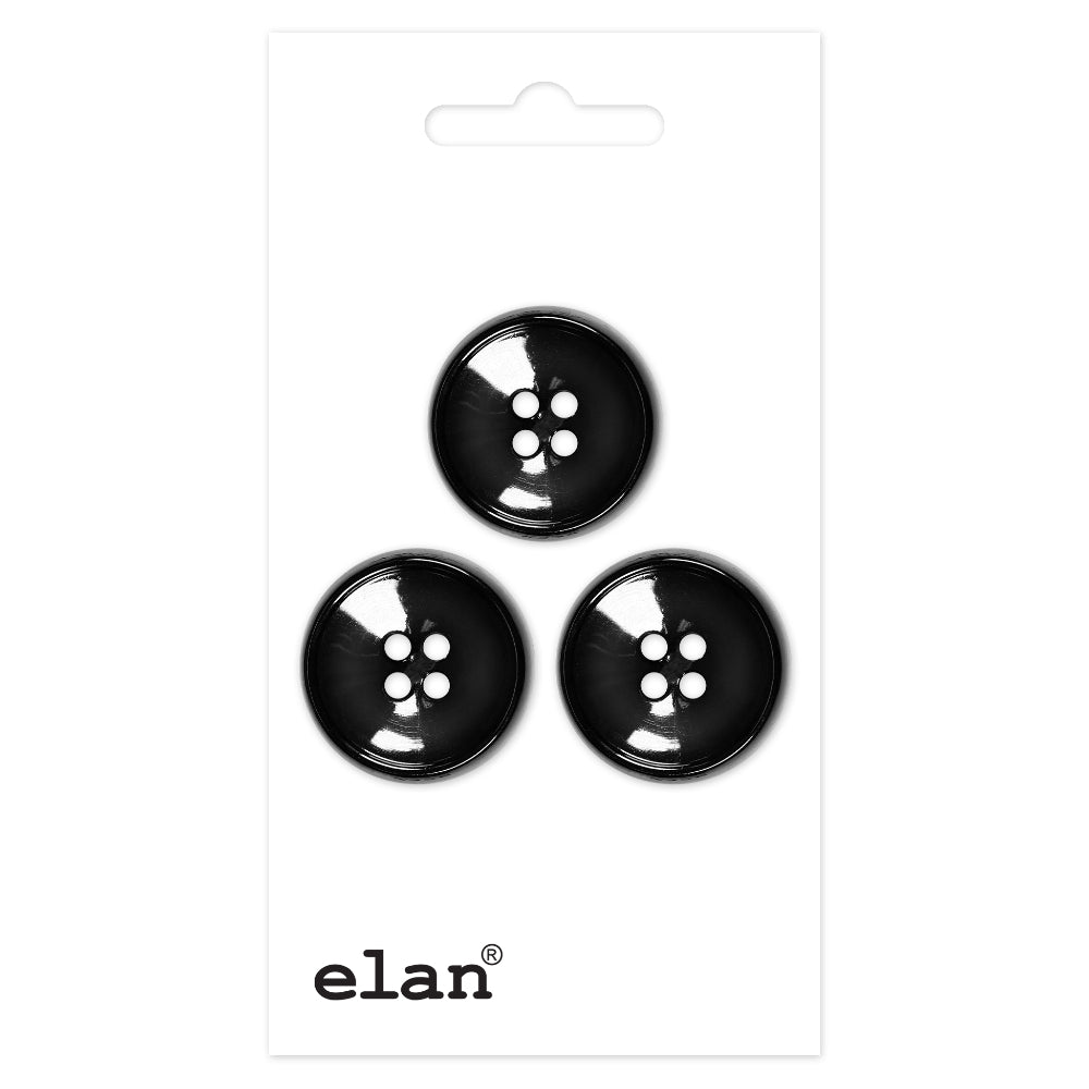 ELAN 4 Hole Button - 18mm (3/4inch) - 6 count
