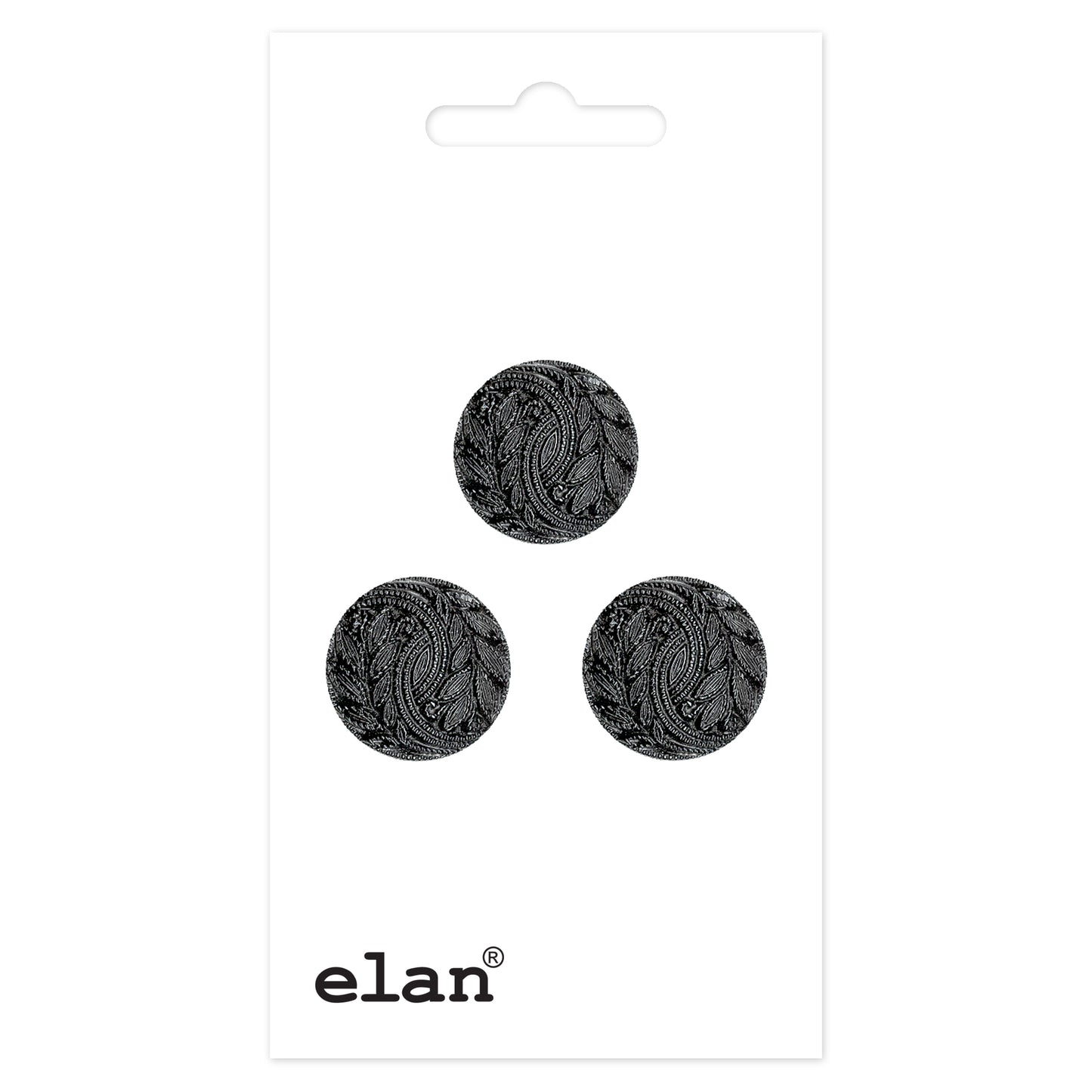 ELAN Shank Button 15 mm (5/8 in) Assorted Finish 3-Pack