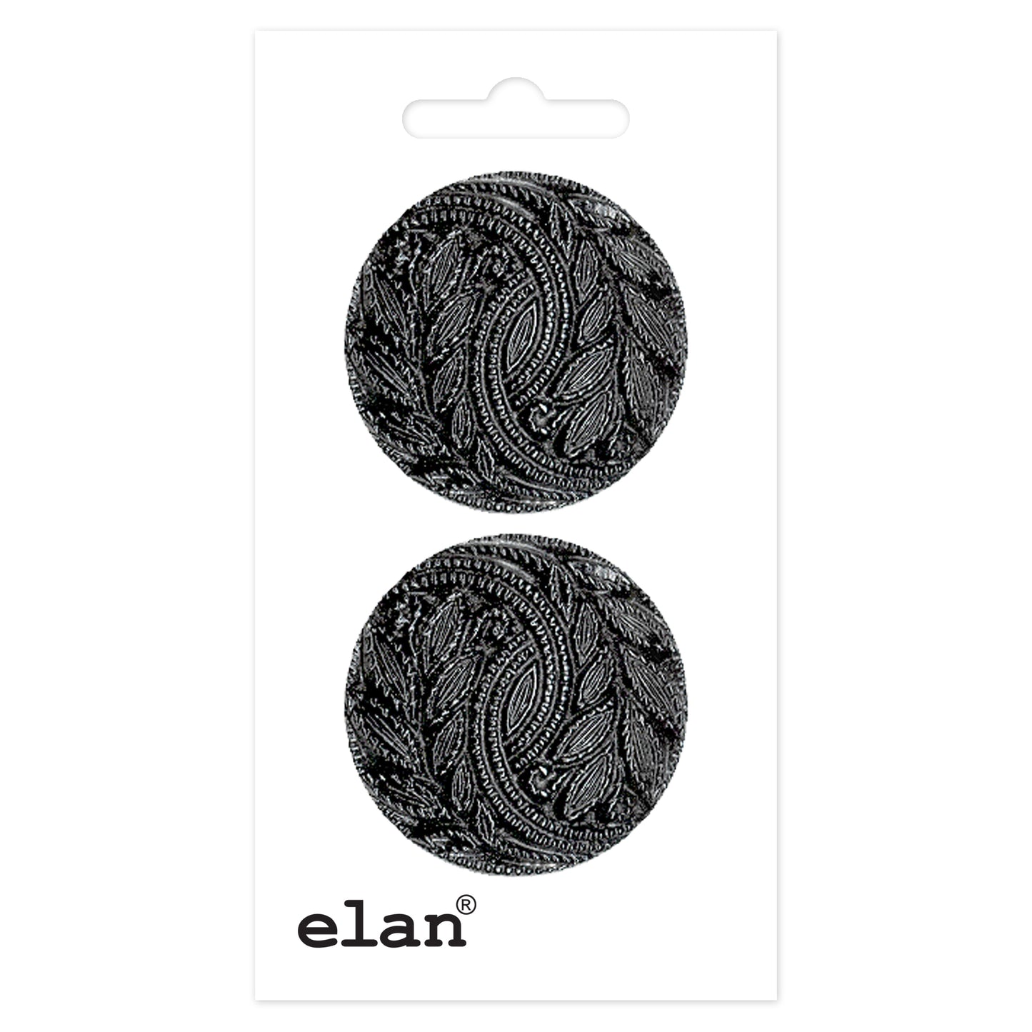ELAN Shank Button - 28mm (1 1/8) - 2 count