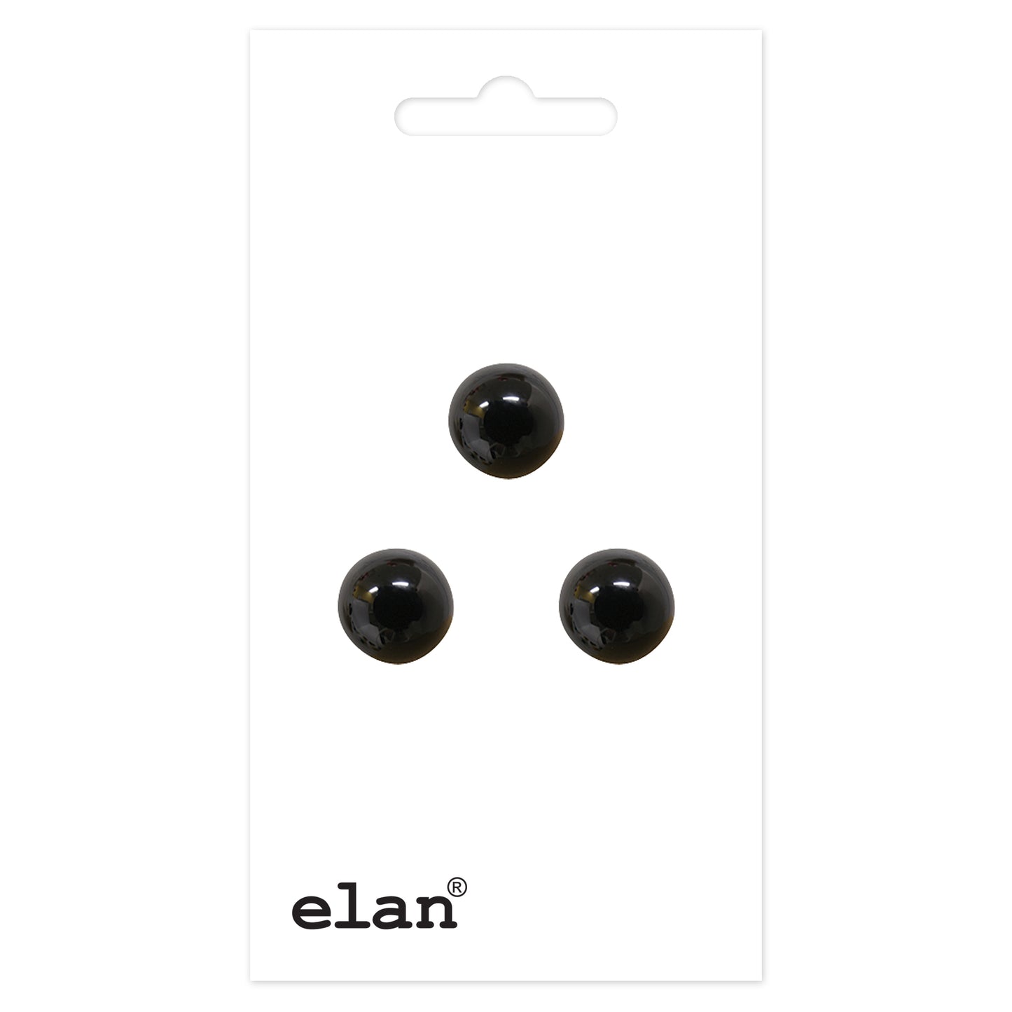 ELAN Shank Button 10 mm (3/8 in) Assorted Finish 3-Pack
