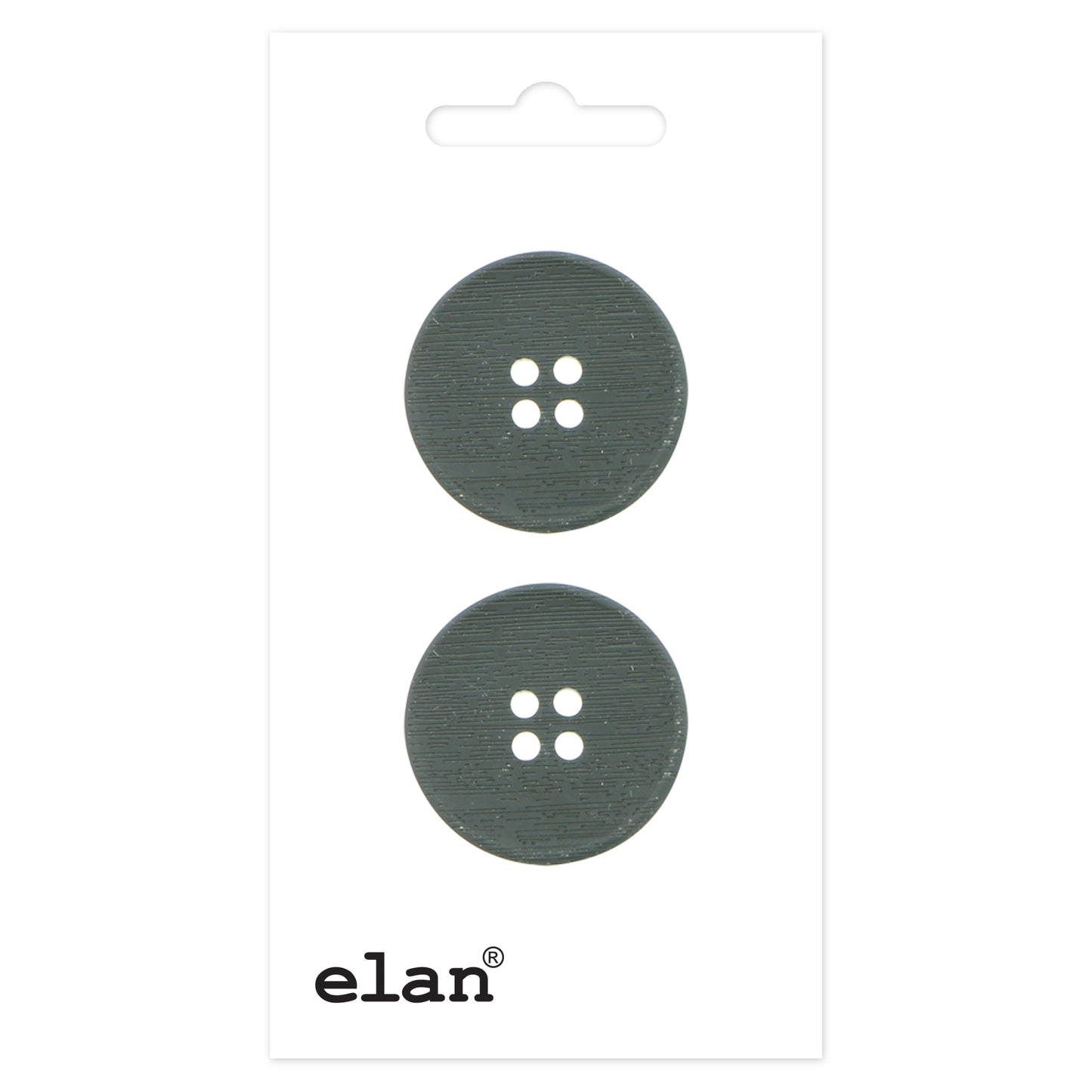 ELAN 4 Hole Button - 23mm (7/8) - 2 count