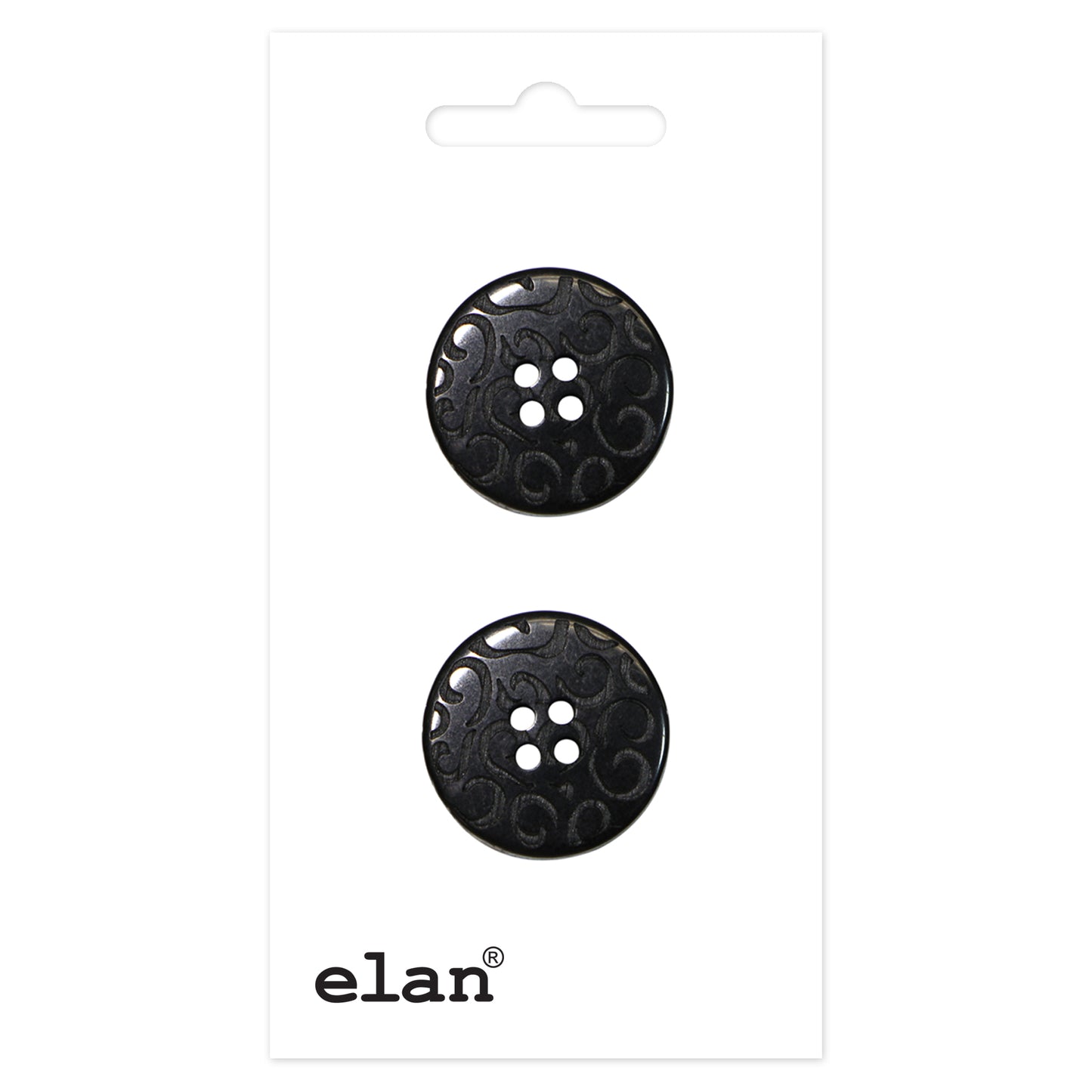 ELAN 4 Hole Button - 20mm (3/4) - 2 count