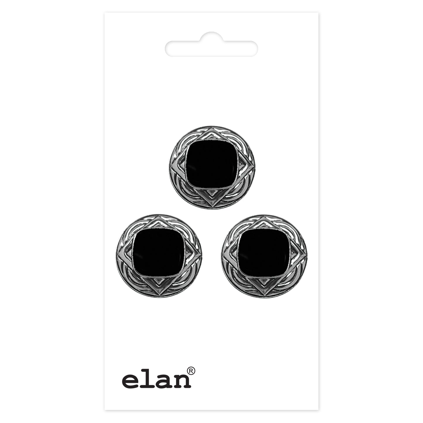 ELAN Shank Button - 18mm (3/4) - 3 count