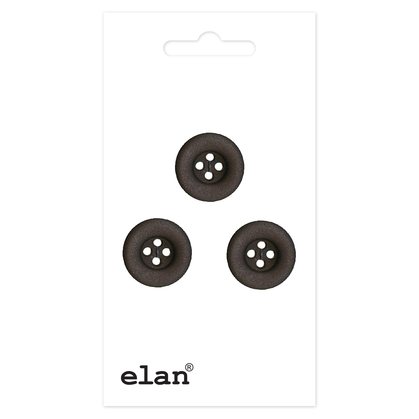 ELAN 4 Hole Button - 15mm (5/8) - 3 count