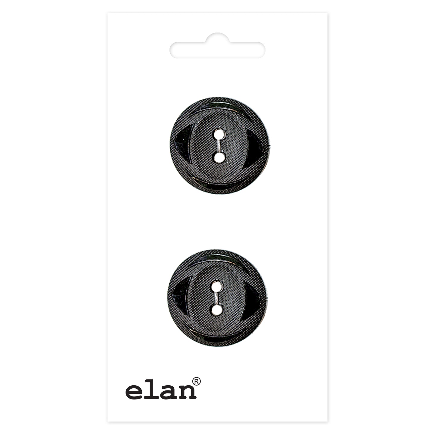 ELAN 2 Hole Button - 20mm (3/4) - 2 count