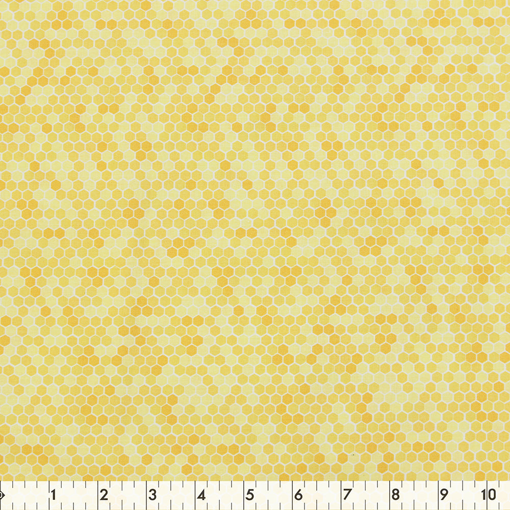 FABRIC CREATIONS 42in x 8yd Cotton Fabric Bolt - Honeycomb