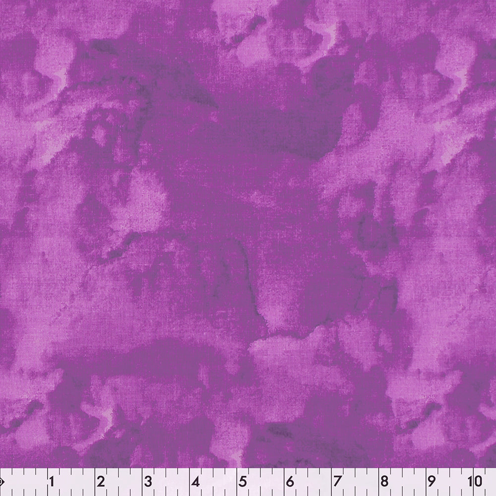 FABRIC CREATIONS Cotton Fabric Bolt 42 in × 8 yd — Pink Purple with Smoke Texture