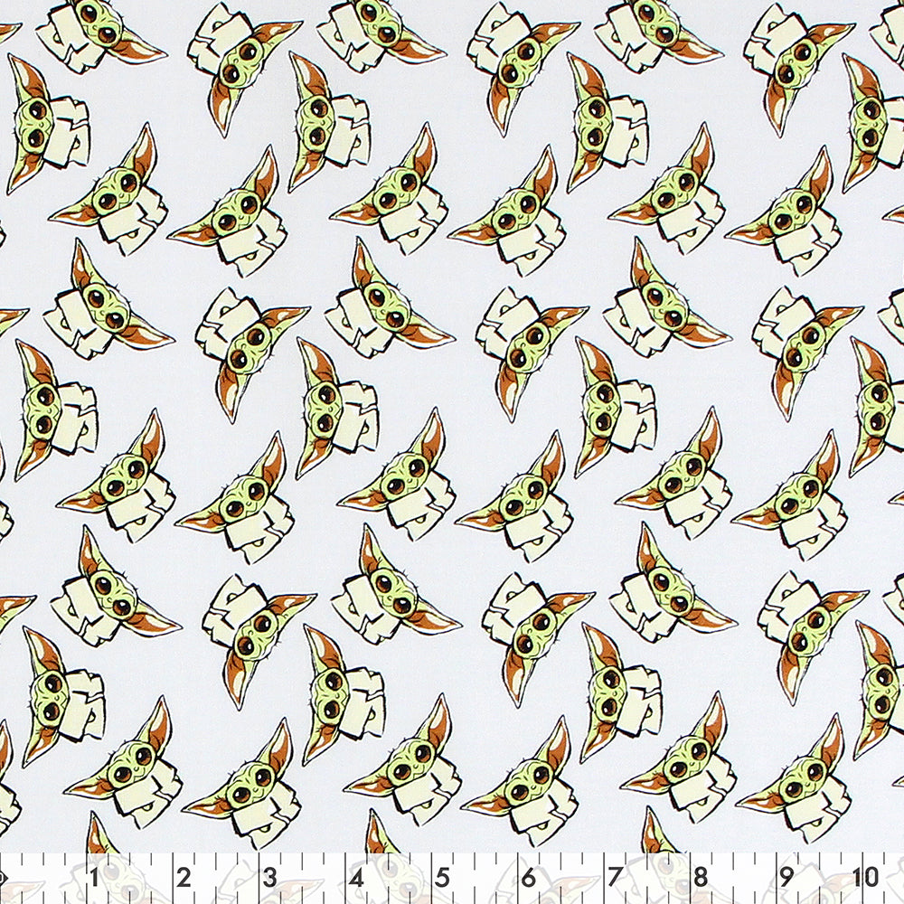 FABRIC CREATIONS 44" × 8 yd Cotton Fabric Bolt — Tossed (Licensed Print)