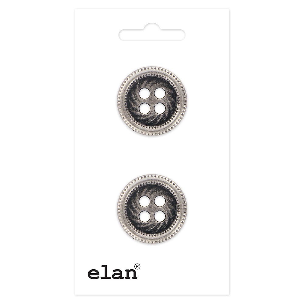 ELAN 4 Hole Button - 19mm (3/4in) - 2pcs