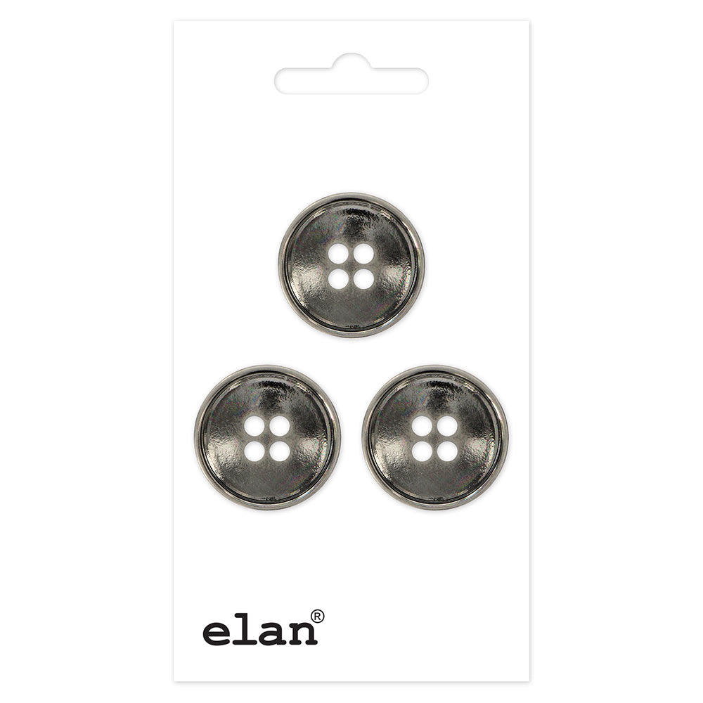 ELAN 2-Hole Sew-Through Button 23 mm (7/8 in), 2 Count