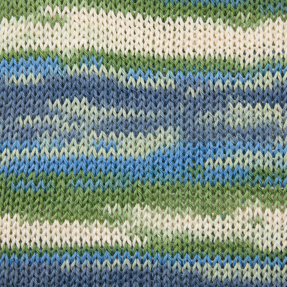 UNIVERSAL YARN Sandcastle Self-Striping Yarn, 50 g, Seaglass