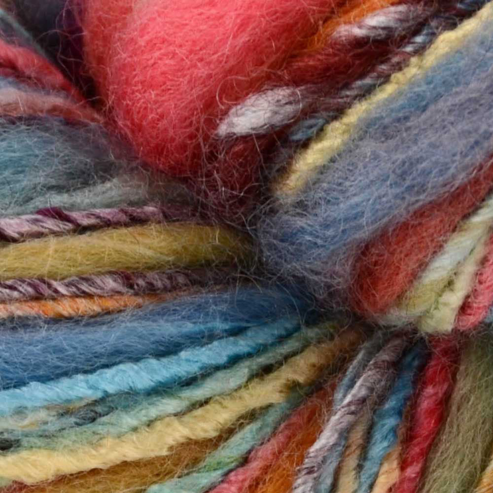 UNIVERSAL YARN Bamboo Bloom Handpaints Thick-And-Thin Yarn 100 g Kanji