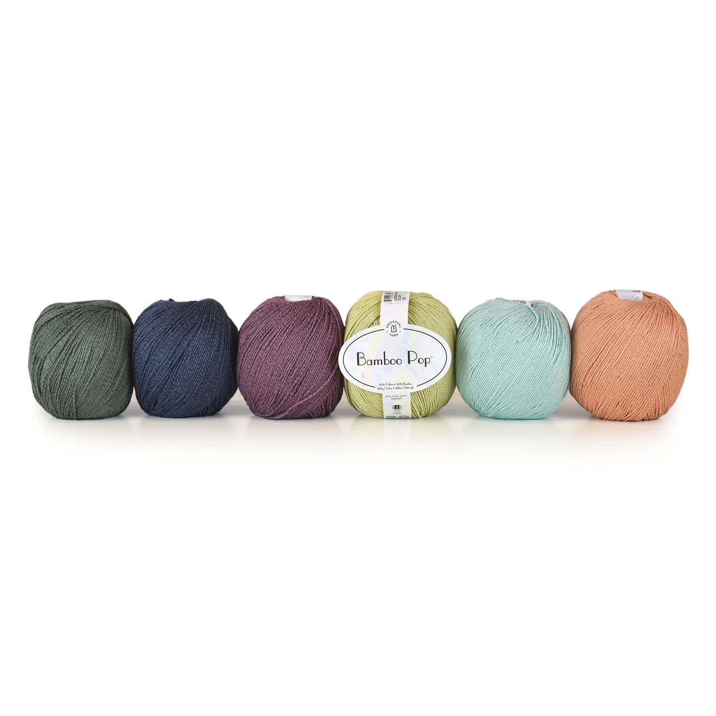 UNIVERSAL Bamboo Pop Cotton/Bamboo Yarn, 100 g (292 yd), Sage