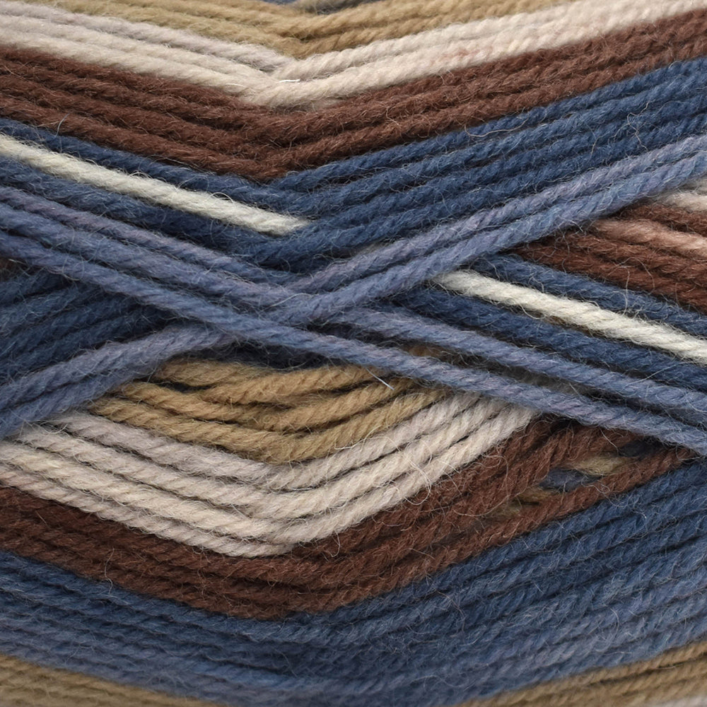 UNIVERSAL Deluxe Stripes #1785 Yarn 100 G 218 Yd Timber