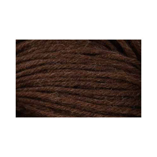 UNIVERSAL Deluxe Worsted Wool Yarn, 100 g / 220 yd, Warm Brown Undyed