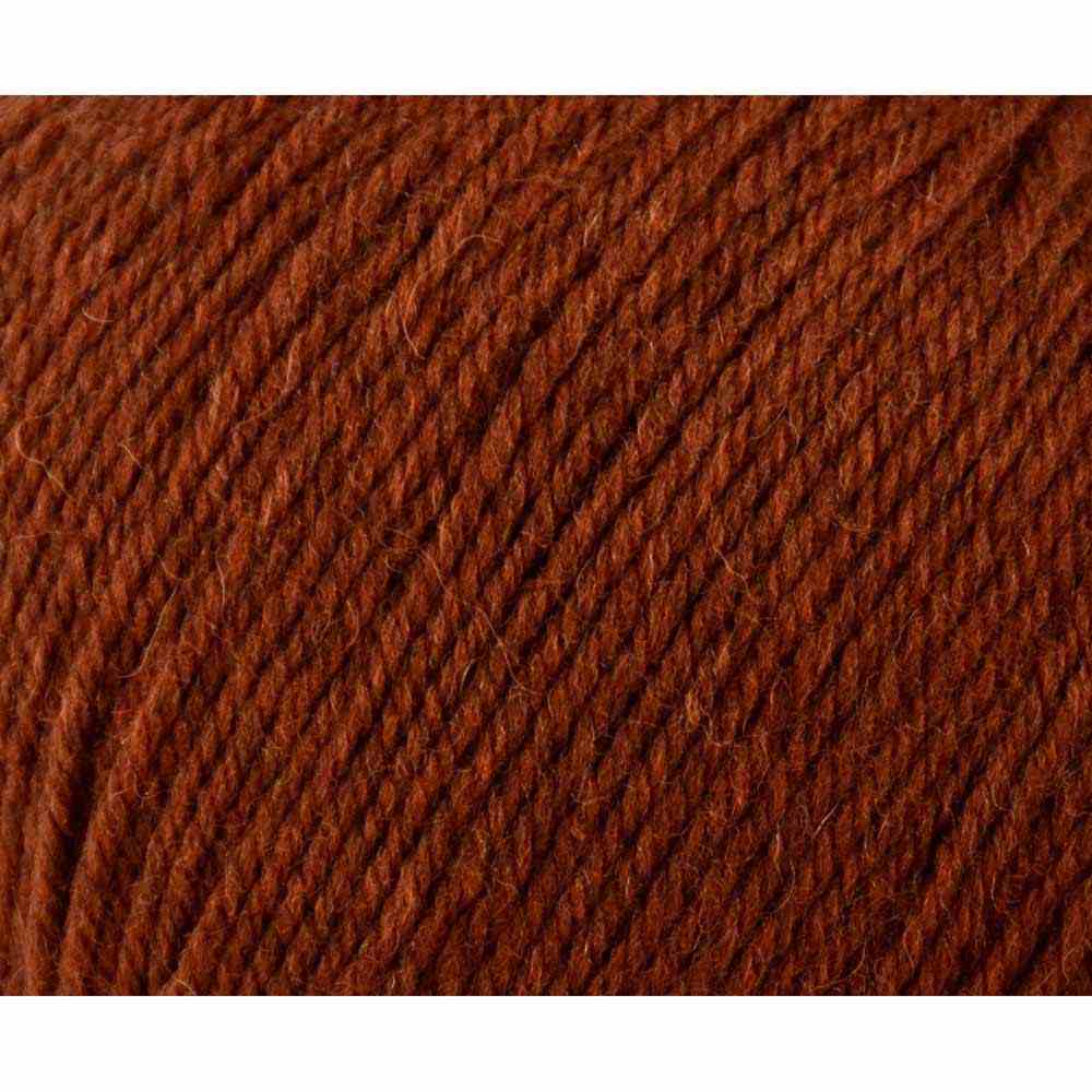 UNIVERSAL Deluxe Worsted Superwash Wool Yarn, 100 g/218 yd, Rust Heather